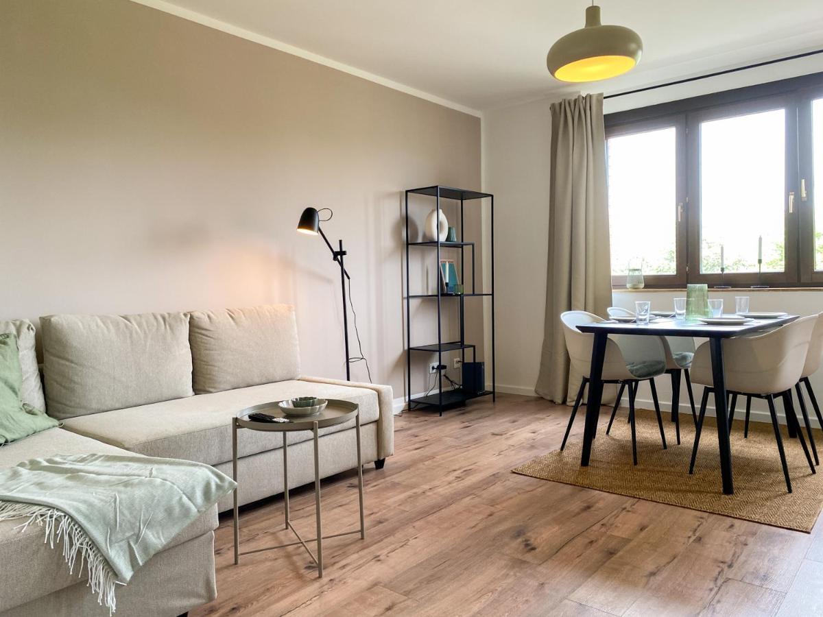 Schoene Wohnung Mit Rheinblick/Duesseldorf/Neuss/Messe 외부 사진