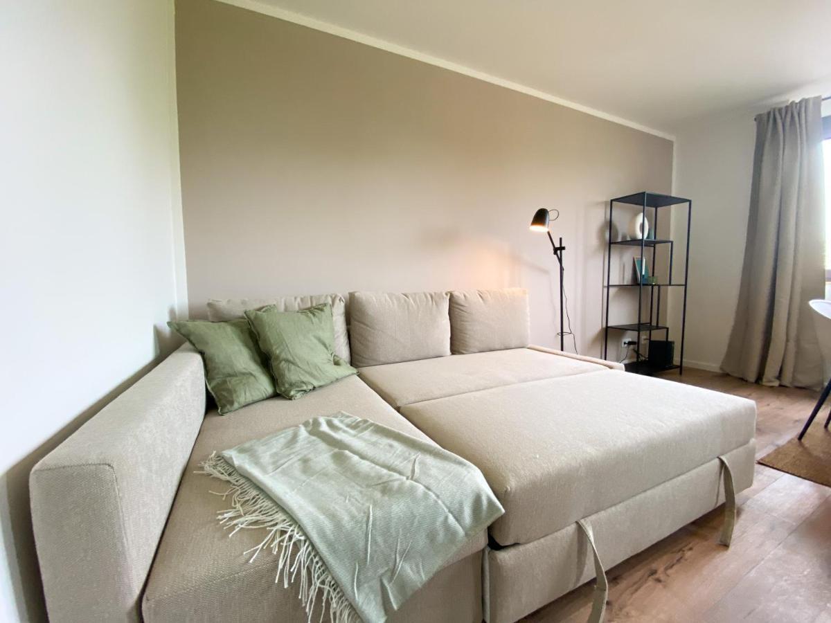 Schoene Wohnung Mit Rheinblick/Duesseldorf/Neuss/Messe 외부 사진